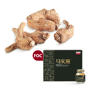 Matured American Ginseng 1kg (pack with slices) FOC Premium Masia Bird's Nest