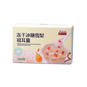 Freeze-dried Snow Fungus-Rock Sugar,Pear