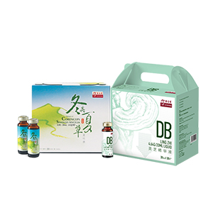 Pure Extract Of Cordyceps Sinensis Mycelia 30 Btls + DB Ling Zhi Liquid 30 Btls