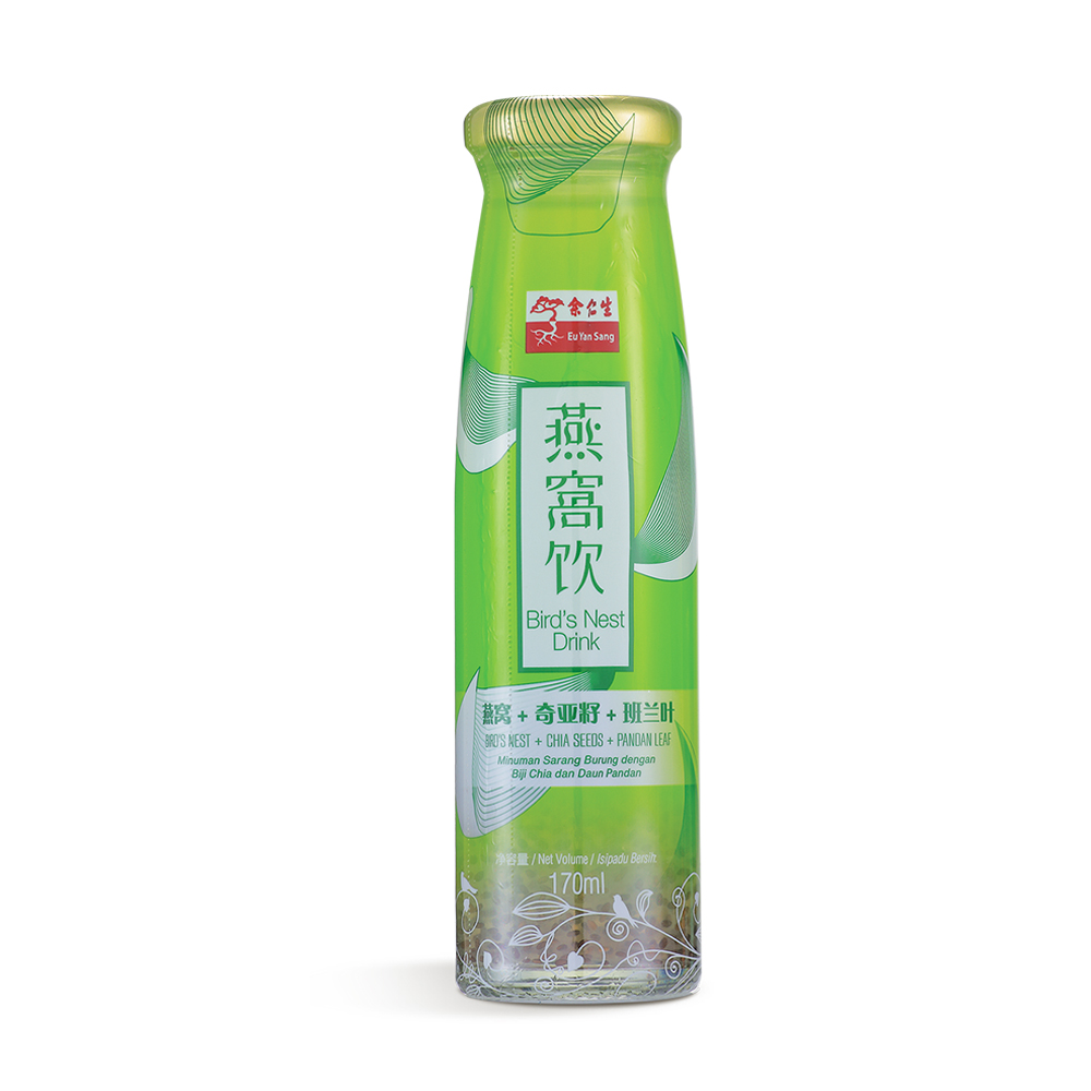 Bird's Nest Drink (Bird's Nest+Chia Seed+Pandan)